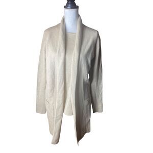 Trevor Furbay Cashmere Blend Tan 2 Piece Sweater Set Wm’s Sz Sm / Med
